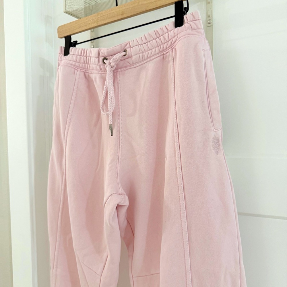 Free People FP Movement Sprint To The Finish Pink Jogger Sweatpants Womens Small - Picture 2 of 7